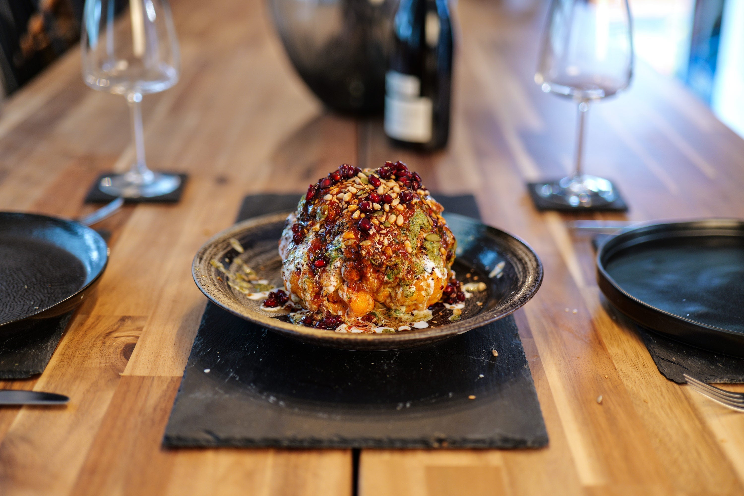 Roasted Harissa Cauliflower