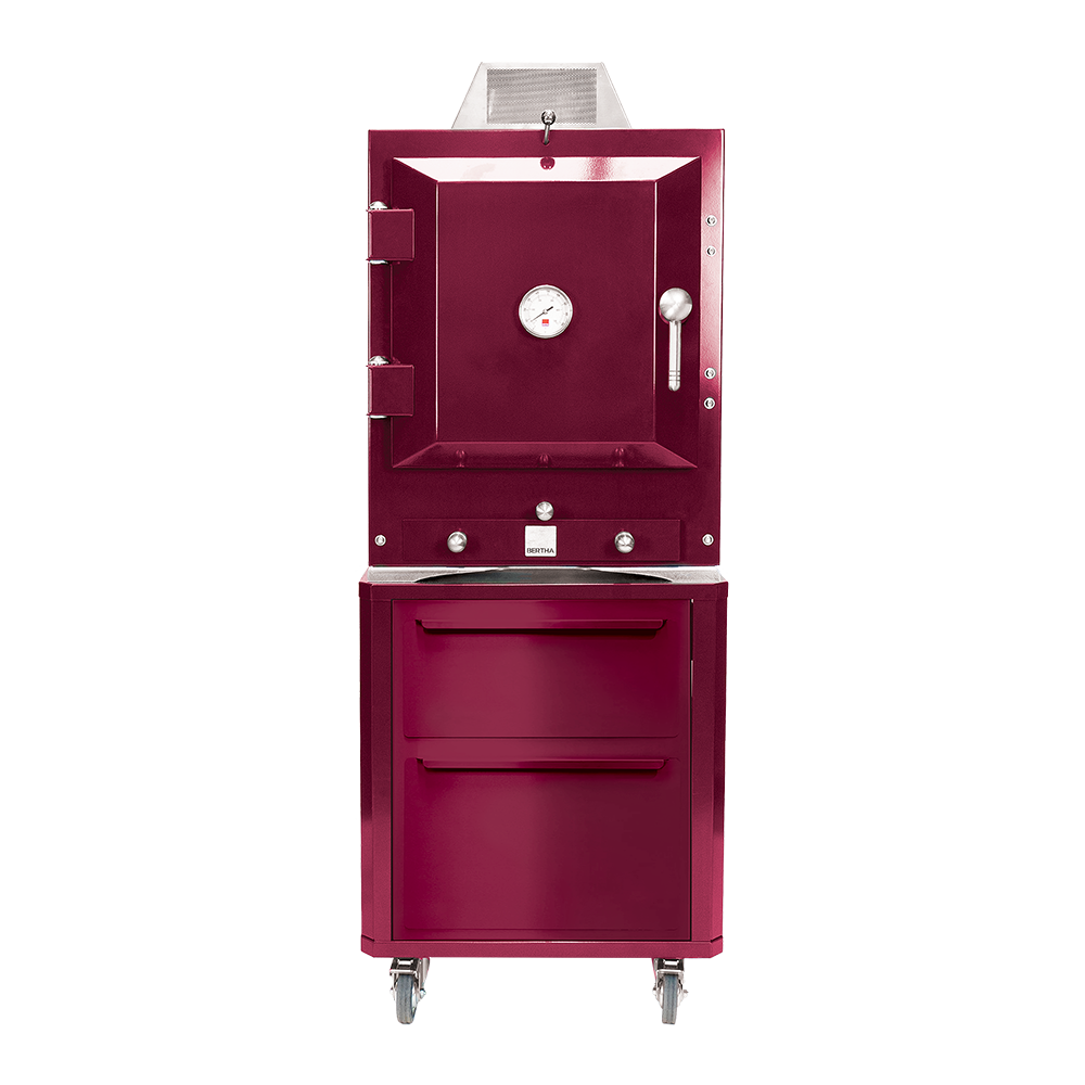 Bertha Table Top Stand with Drawers in Colour