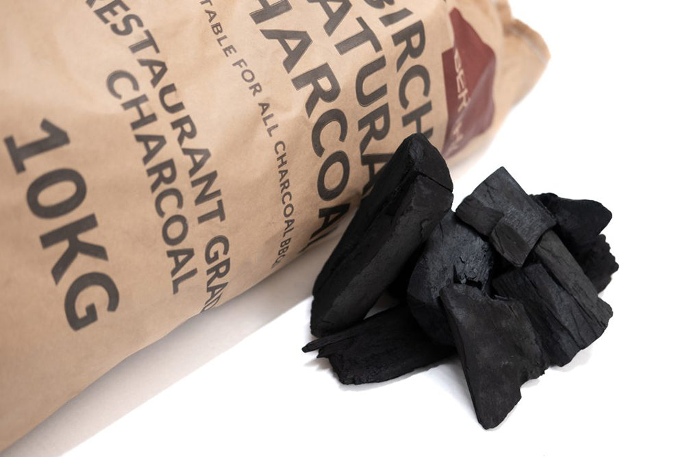 Restaurant Quality Birch Lumpwood Barbecue Charcoal – 10kg